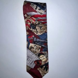 SPENCER & LOWE BASEBALL TIE Silk made in the USA